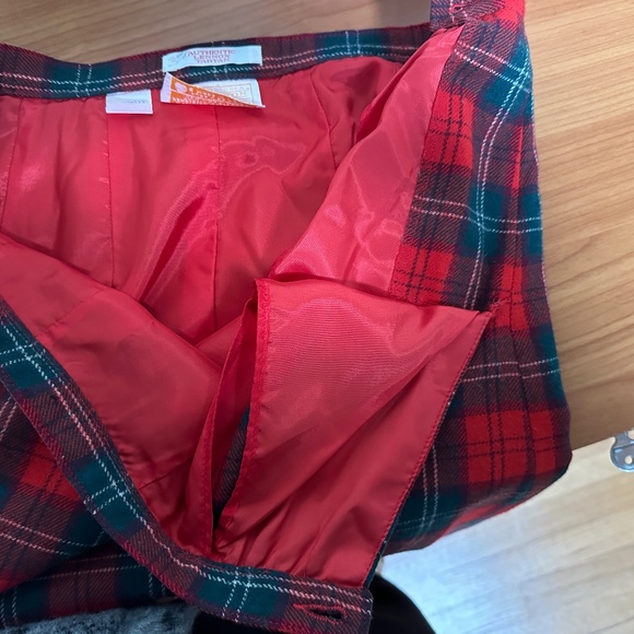 Vintage Pendleton Lennox Tartan Plaid Skirt Lined with Pockets USA - Picture 8 of 13